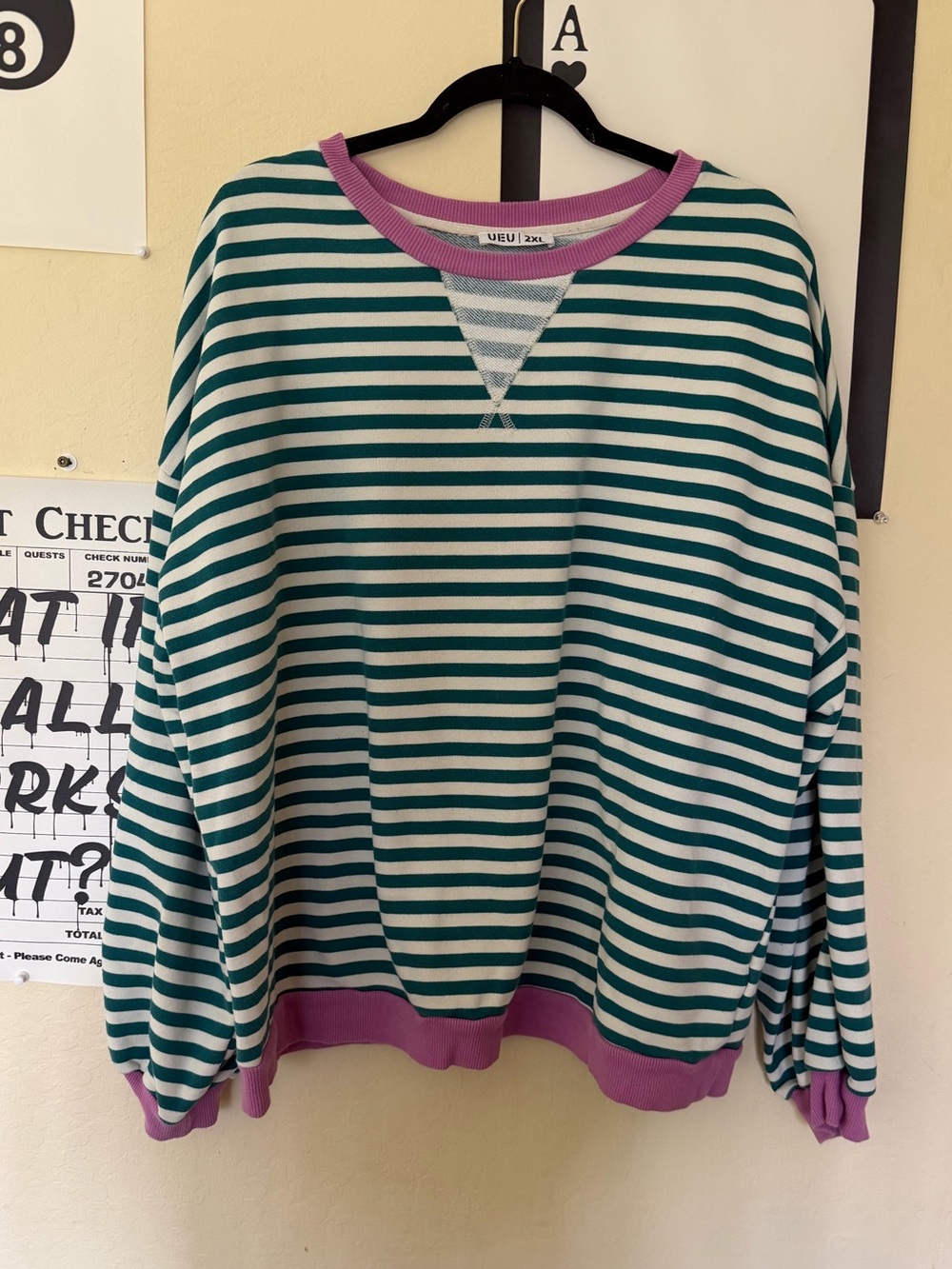Striped Crew Neck Sweater